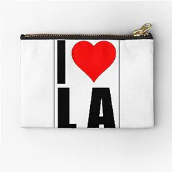 I Love LA Zipper Pouch