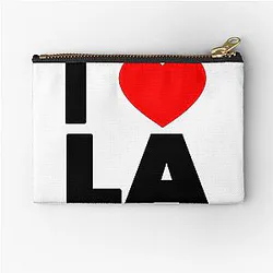 I love LA Zipper Pouch