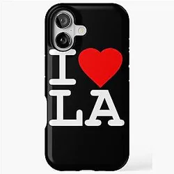 I Love LA iPhone Tough Case