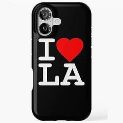 I Love LA iPhone Tough Case