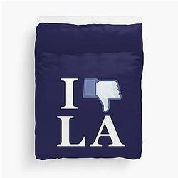 I Love Los Angeles Duvet Cover