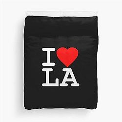 I Love Los Angeles Duvet Cover