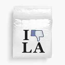 I Love LA - Los Angeles Duvet Cover