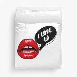 I love LA Duvet Cover