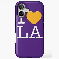 I Love LA iPhone Tough Case