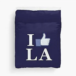 I Like LA Los Angeles Duvet Cover
