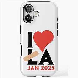 I Love LA iPhone Tough Case January 2025