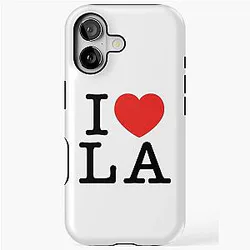 I Love Los Angeles iPhone Tough Case