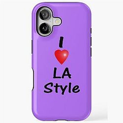 Dance in LA Style Salsa Purple Socks iPhone Tough Case