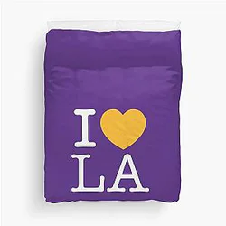 I Love LA Duvet Cover
