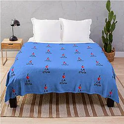 Dance LA Style Salsa Throw Blanket