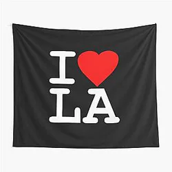 I Love LA Tapestry