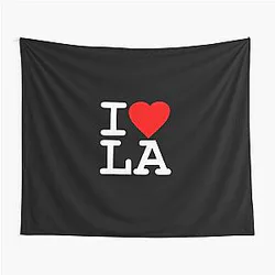 I Love Los Angeles Tapestry