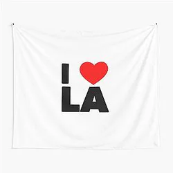 I Love LA Tapestry