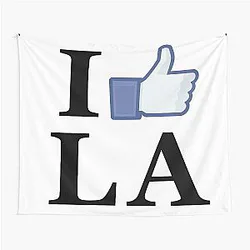 I Like LA - Los Angeles Tapestry