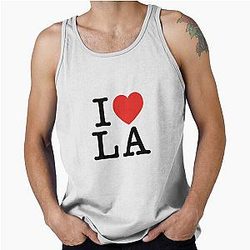 I Love Los Angeles LA Tank Top