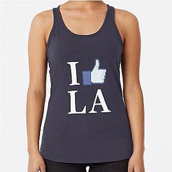 I Like LA Los Angeles Racerback Tank Top