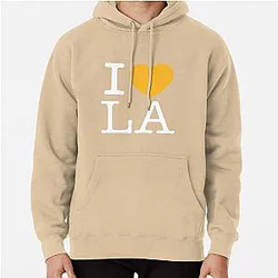 I Love LA Pullover Hoodie