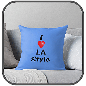 I Love La Pillows Cover