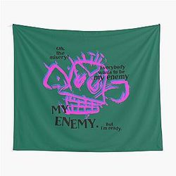 Who Loves Basket Bomb But With Imagine Dragons Vintage Style Tapestry