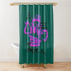 Who Loves Imagine Dragons Vintage Style Shower Curtain