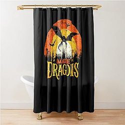 Imagine Dragons Fantasy Magical Shower Curtain