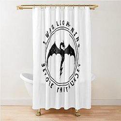 Imagine Dragons Thunder Shower Curtain with Extra Hooks