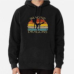 Vintage Imagine Dragons Radioactive Music Hoodie for Rock Fans