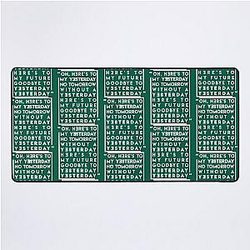 Yesterday Imagine Dragons Desk Mat