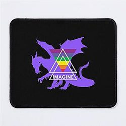 Imagine Dragon Enemy Believer Mouse Pad