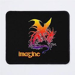 Imagine Dragons Of The Birthday Vintage Style Art Mouse Pad
