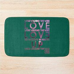 The Great Retro Wire Imagine Dragons Music Bath Mat