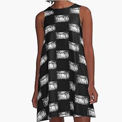 Thunder Imagine Dragons A Line Dress