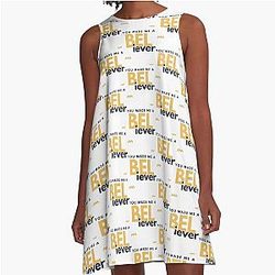 Who Loves Cute A-Line Dress Enemy Believer