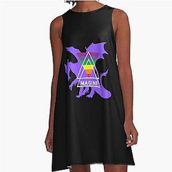 Imagine Dragons Enemy Believer A Line Dress