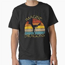 Vintage Imagine Dragons Radioactive T-Shirt for Music Lovers