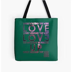 The Great Retro Walking Imagine Dragons Evolve All Over Print Tote Bag