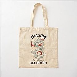 Imagine Dragons Enemy Believer Cotton Tote Bag