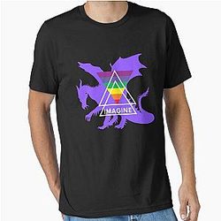 Rainbow Girls Imagine Dragons Enemy Believer Awesome T-Shirt
