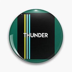 THUNDER Imagine Dragons Graphic Pin