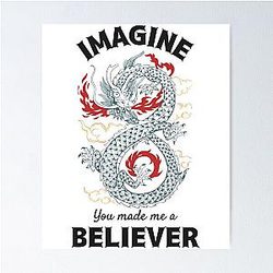 Imagine Dragons Enemy Believer Poster