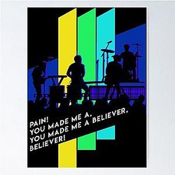 Imagine Dragons Believer Poster