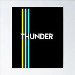 Thunder - Imagine Dragons Graphi Poster