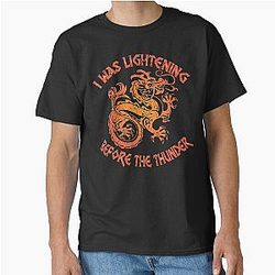 Imagine Dragons T Shirt, I Was Lightning Before The Thunder, Dragons Believer T-Shirt