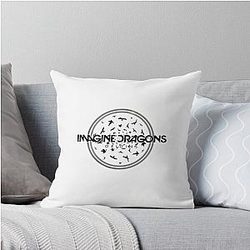 Imagine Dragons Origins Birds Throw Pillow