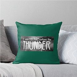 Thunder Throw Pillow - Imagine Dragons Lyrics