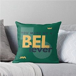 Who Loves Movie Imagine Dragons Believer Throw Pillow