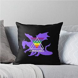 Imagine Dragons Enemy Throw Pillow