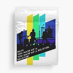 Pain You Made Me Believe For Imagine Dragons Tour 2025 Gift For Fan Duvet Cover