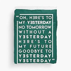 Yesterday Imagine Dragons Duvet Cover